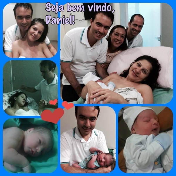 Daniel, filho de Darli Melo e Rogerio